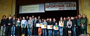 Vsi nagrajenci (tako Občine Šentjur kot Olimpijskega komiteja Slovenija)